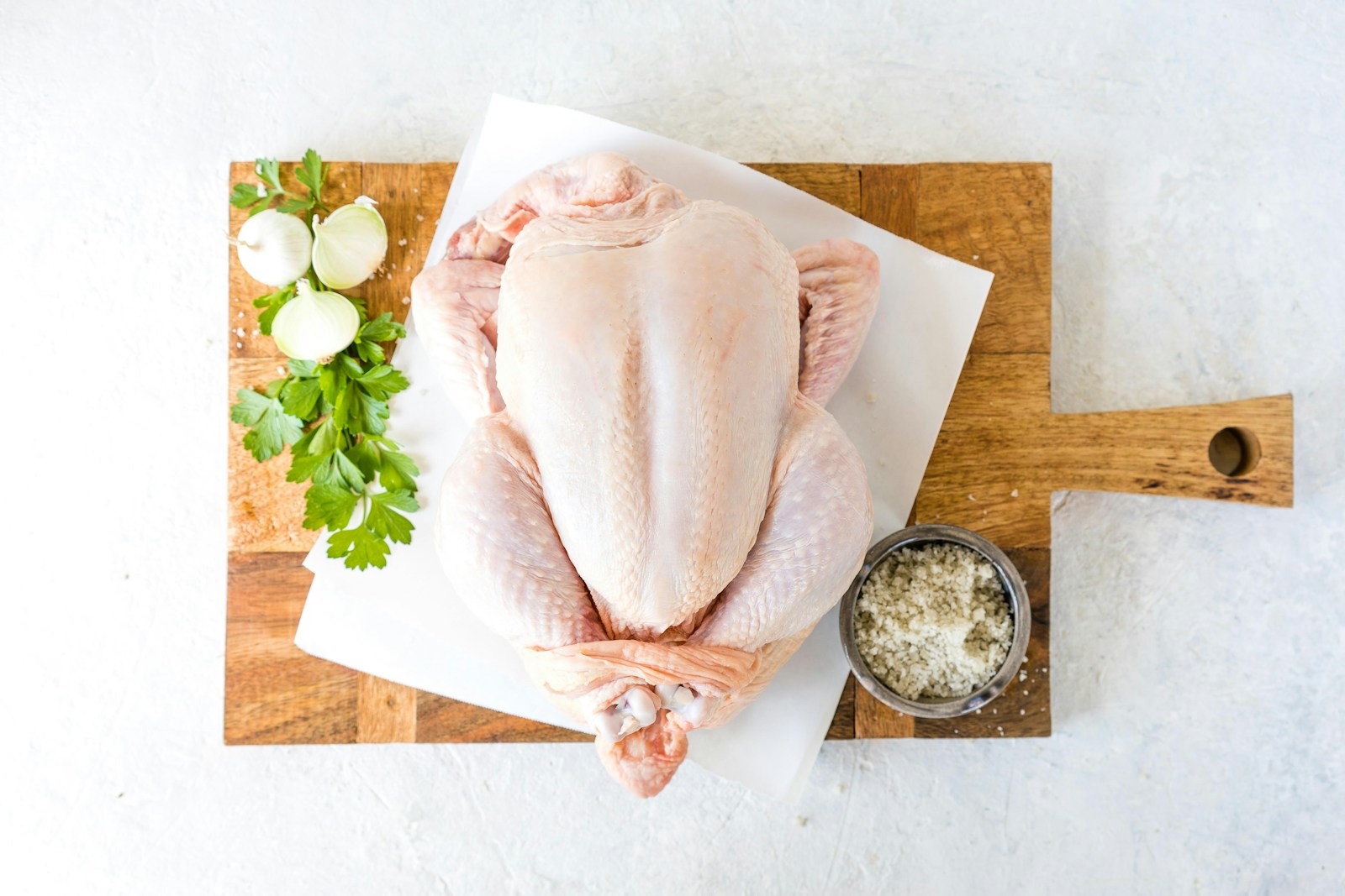 Whole raw chicken